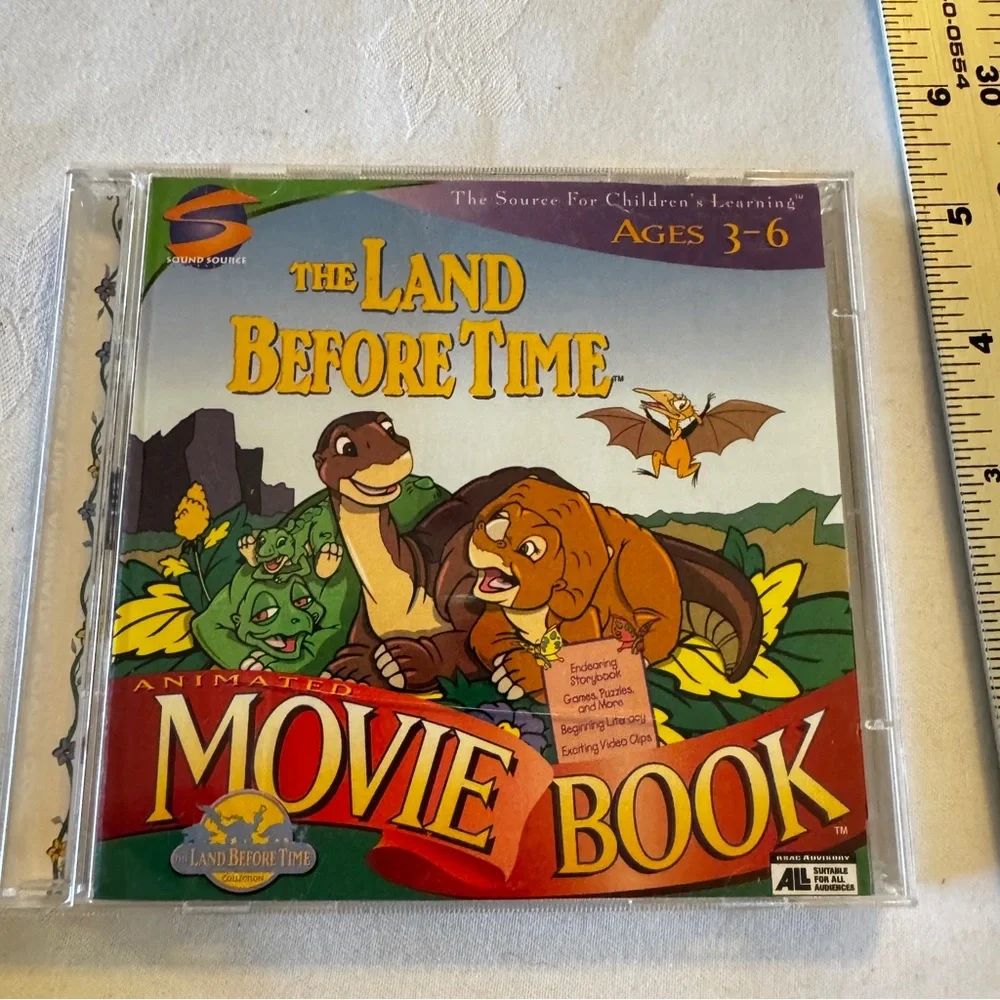 Land Before Time & American Tail Animated Movie Book 2 Pack NEW DON BLUTH
